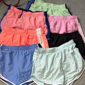 Bundle of 7 pairs of Nike Women’s Athletic Shorts